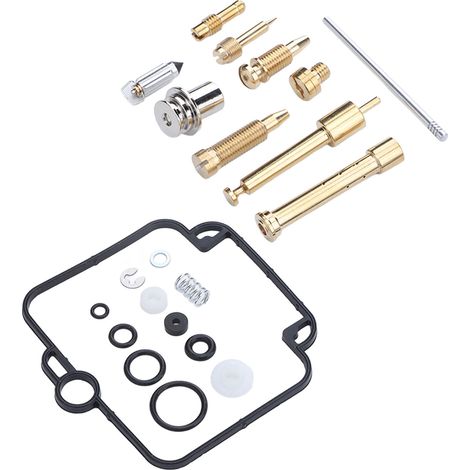 Motorradvergaser-Reparaturset (2-teilig), kompatibel mit F650 Mikuni BST33, Ersatzteile 1993–2000, Reparatursatz (1/5)