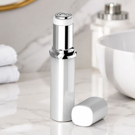 [Marque] Rasoir Électrique Tête Flottante 3D Lumière LED Imperméable Portable pour Homme Noir Blanc (1/5)