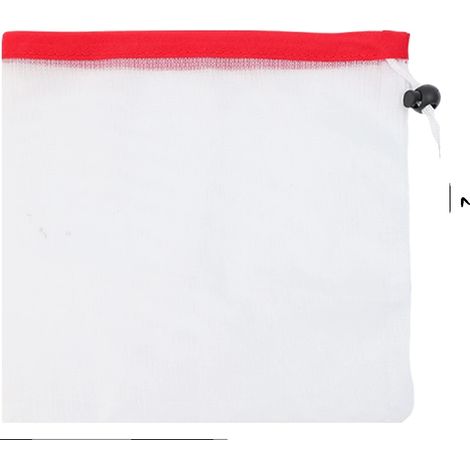 Aufbewahrungsbeutel, umweltfreundliches Material, vielseitige Verwendung, 20Stück, Rot-23,8x24cm (1/2)