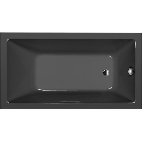 Baignoire rectangulaire NOEMI 150x80x39cm, gris