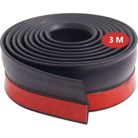 Universal Garage Door Seal, Garage Door Seal, Multi-Purpose Rubber Garage Door Bottom Seal with Nails (3M) (1/5)