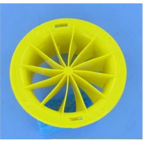 Couvercle de turbine jaune pour nettoyeur de piscine Diagnostic 2001 de Dolphin