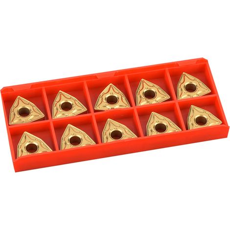 10 plaquettes de tournage CNC WNMG 432 / WNMG0804 en carbure