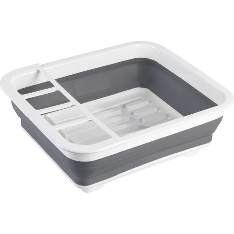ESCURREPLATOS PLEGABLE BLANCO / GRIS 54780 (1/5)