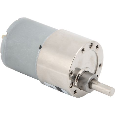 Moteur à courant continu 12V XD37GB3530 avec support, micro engrenage, faible vitesse 100 tr/min, couple élevé, aimant permanent, 100rpm/min (1/5)