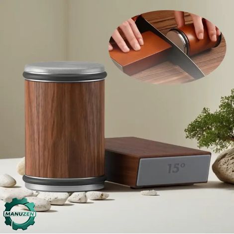 Manuzen - Affûteur Couteaux À Rouleau Magnétique 15 Et 20 Degrés Filage Cuisine (1/4)