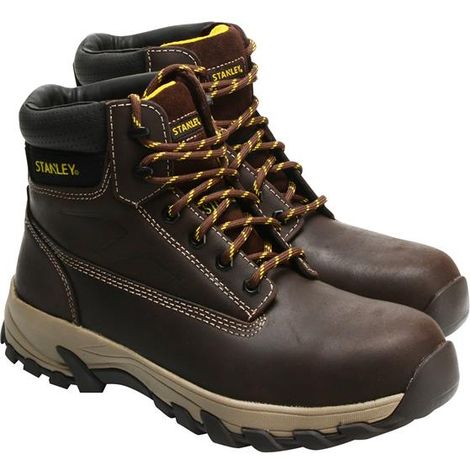 STANLEY Clothing STA10025-104 Tradesman SB-P Safety Boots Brown UK 7 EUR 41 STCTRADEBR7 (1/5)