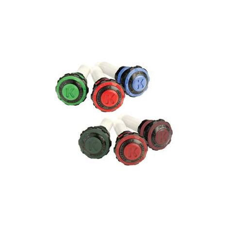 Testina Rotary Per Irrigatori Pop-Up Rain  - da 80° a 360° - mt.4,3 - colore verde