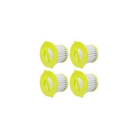 Lot de 4 Filtres HEPA pour Aspirateur Ryobi ONE+ PCL700, PCL704 - Pièces de Rechange (1/5)