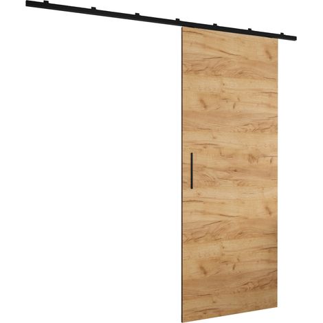 Porte coulissante Hartford 491, Chêne doré artisanal