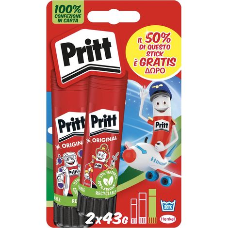 Pritt Colla Stick 43g bl 2pz (1/5)