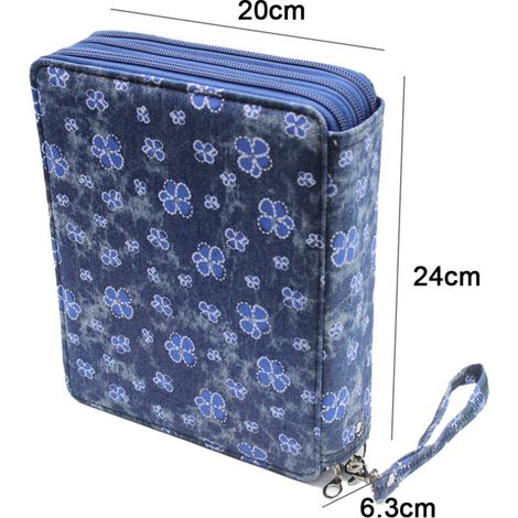 Art Oasis: organizer per matite con 127 scomparti, facile da pulire, design portatile, comodo da portare in viaggio, scomparti multipli per una facile organizzazione.