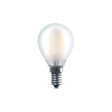 10 x LED SFERA  4W E14 2700K  470 LM FILAM SATIN