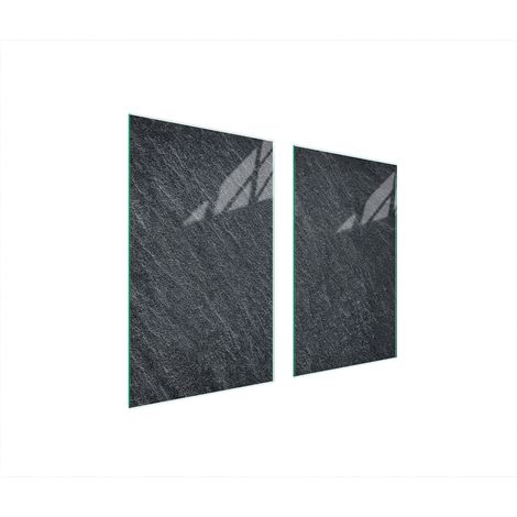 PLACA PROTECTORA DE VIDRIO PARA ESTUFA 75x52 PIZARRA (1/5)