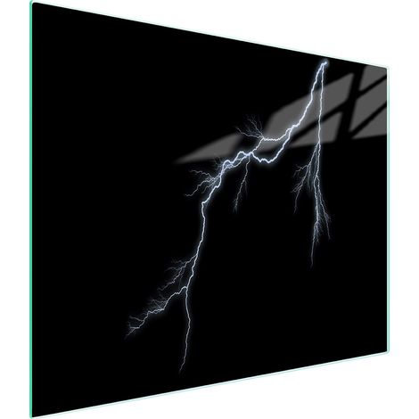 Glasschneidebrett 52x30 Storm