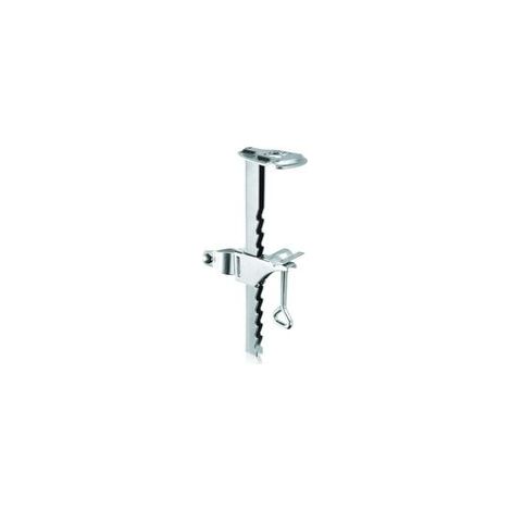 Support de Parasol en Acier galvanisé - Support de Balcon pour parasols - Support de Parasol pour Balcon (Ø 25-32mm - 01 pièces)-JUSCH (1/5)