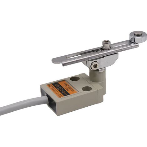 Interrupteur de fin de course étanche à l'eau et à l'huile avec fil TZ-3108, à galet de contact argenté et à réarmement automatique (1/4)