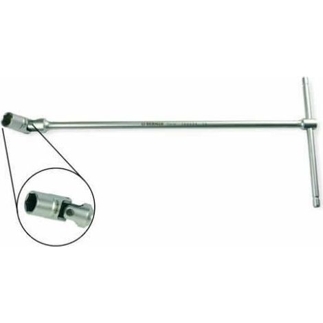 CHIAVE A T DOPPIO SNODO 18mm CHIAVI SNODATE SNODATA