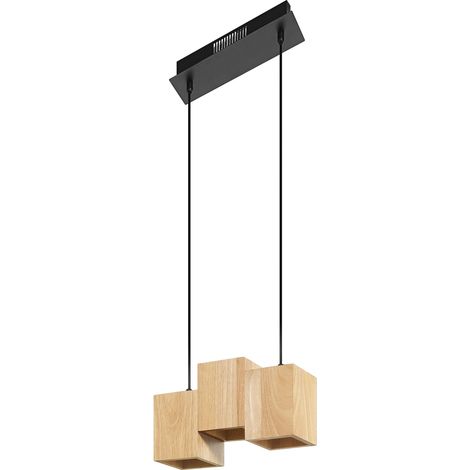 LEDVANCE SMART+ WiFi-Pendelleuchte DECOR Wood, 21W, 1950lm, regulierbares Weißlicht (3000K bis 6500K), dimmbar, FSC-zertifiziertes Holz, steuerbar per App, kompatibel mit Amazon, Google und Co. (1/5)