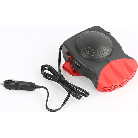 Tragbare Autoheizung, 12 V, Antibeschlag, 2-in-1-Heizung/Kühlung, Mini-Autoheizung mit steckbarem Zigarettenanzünder, Windschutzscheiben-Defroster