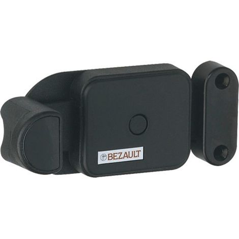 Gâche pour verrou de cabine et WC 293 polyamide noir - VACHETTE