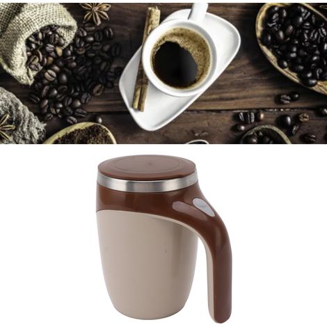 Vollautomatischer magnetischer Kaffeebecher, Edelstahl, kaffeefarben (1/5)