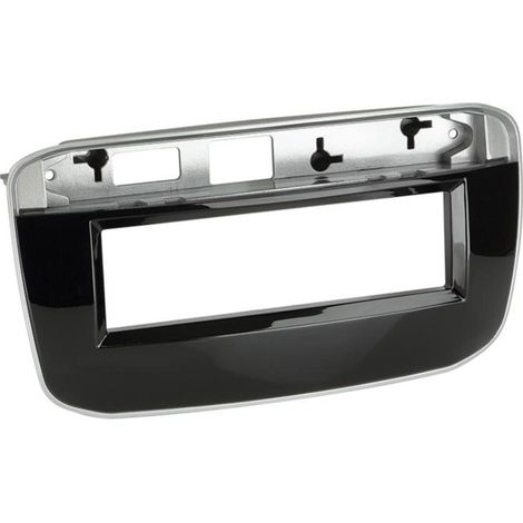 Support Autoradio compatible avec Fiat Punto - Noir brillant