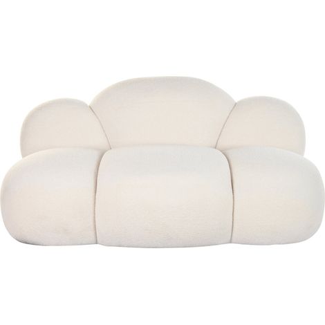 Sofa Poliester 149X76X77 Nube Borreguito Blanco (1/5)