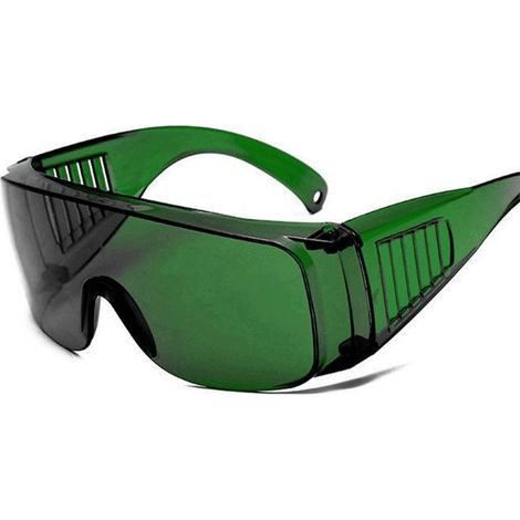 Lunettes de protection, lunettes laser, lunettes de protection, lunettes de protection laser, pour la protection des yeux, filtre à lunettes(vert armée) (1/5)