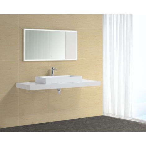 Mineralguss-Aufsatzwaschtisch MAW2328 (80 cm)