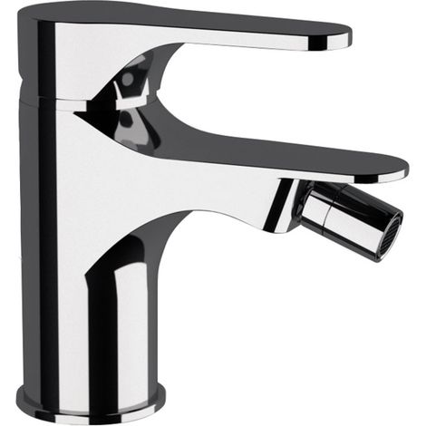 Omega miscelatore monocomando bidet, senza scarico e senza foro cromo