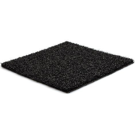 Tapis d'extérieur Durham - Largeur 100 cm - Epaisseur 13,5 mm - Noir - Par mètre linéaire
