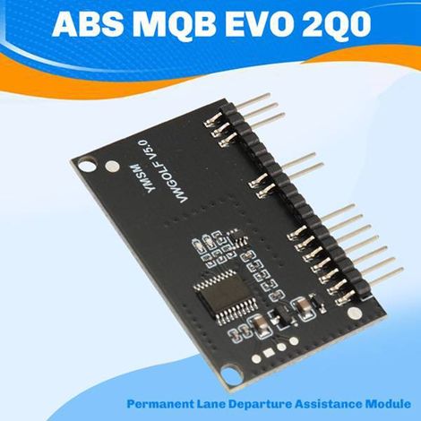 The MQB EVO 2Q0 permanent lane departure assist module is compatible with the Volkswagen Golf 8. (1/4)