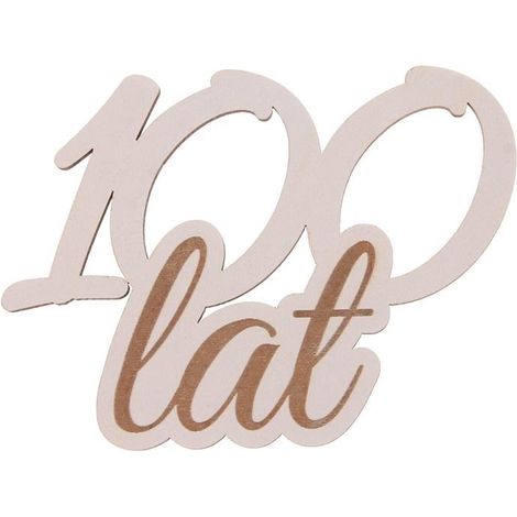 Inscription en bois - Joyeux anniversaire, 5 pièces blanches