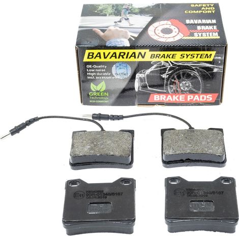 PASTILLAS DE FRENO TRASERAS BBS K6040592 (1/3)