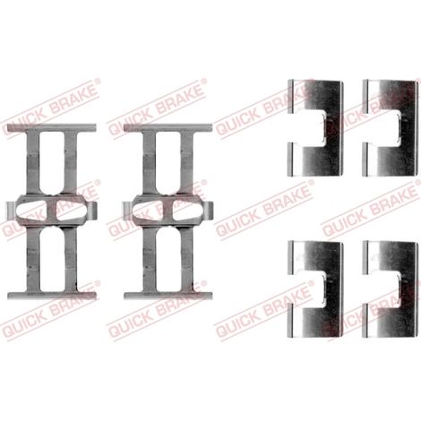 Kit d'accessoires, plaquette de frein à disque Quick Brake 109-1118 FIAT