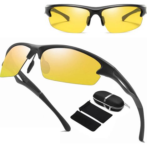 Gafas de ordenador de media montura metálica con lentes transparentes y filtro de luz azul 25147D Dorado y negro (1/5)
