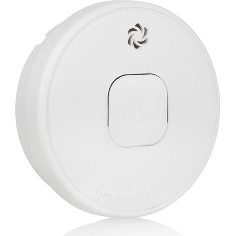 Rauchmelder mit 10 Jahres Batterie - Q Label für hervorragende Qualität, Ø 10cm (1/2)