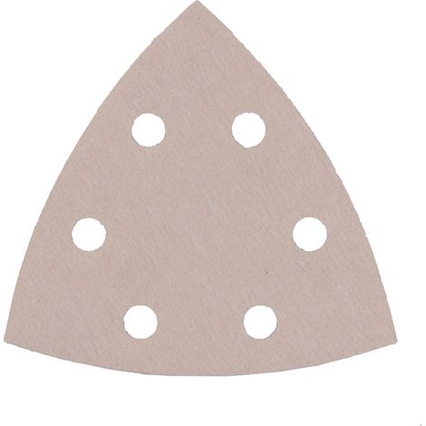 MAKITA P-42765 Papier de verre velcro triangulaire G320 Couleur spéciale 10 pièces (1/2)