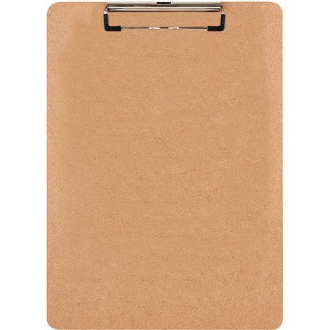 APLI Portablocs con clip base madera A4 (1/2)