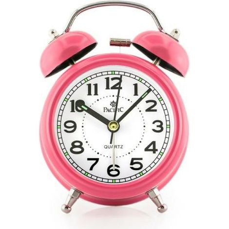 Sveglia al quarzo rosa Pacifico Q877B