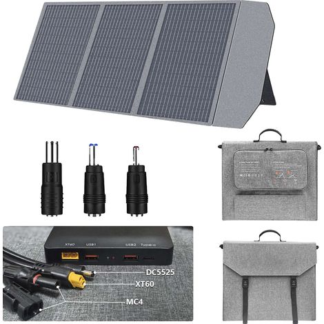 Flexibles Solarmodul, hohe Effizienz, vielseitige Kompatibilität, 100 W, 975 x 550 mm (1/2)