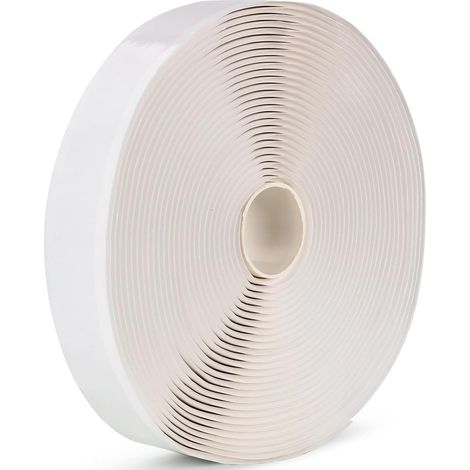 Butyl Tape White 25 mm x 10 m Self Adhesive (1/5)