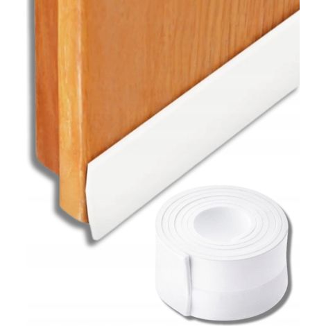 Nastro isolante autoadesivo in gomma per porte - resistente - bianco (1/5)