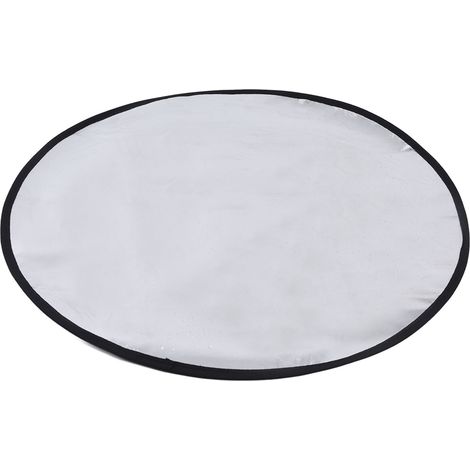 Feuerfeste Schutzmatte für Kamine und Grills, doppelseitig rund, für Garten und Camping, Durchmesser 101,5 cm / 40 Zoll (1/5)