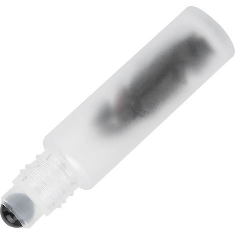 Flacon Roll-on en Verre 10ml avec Bille Pierre pour Aromathérapie et Huiles Essentielles (1/5)