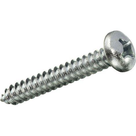 Boîte M 20 Unités. Vis Filetage Tole Zinc Cr 3.9x9.5mm Fadix (1/3)