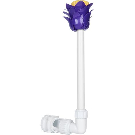 K-212 ABS écologique non toxique Cascade de piscine réglable en forme de pétale pour décoration aquatique et accessoire de fontaine (1/5)