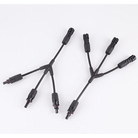 1x Solar Panel Connector (1 to 3 branches), MC4 Durable and Home Protector (1 to 3) (1/4)