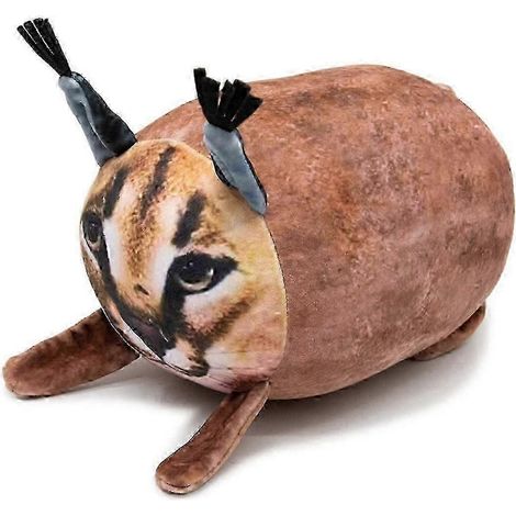Floppa Plush 8In Caracal Chubby Oreiller Chat Peluche Animal en Peluche (1/5)